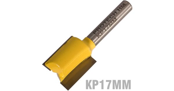 Straight Bit 17mm X 20mm Cut 2 Flute Metric 1/4' Shank product image