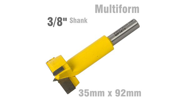 Hinge Bore Bit 35mm X 92mm 3/8' Shank product image