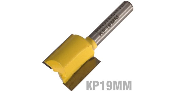 Straight Bit 19mm X 20mm Cut 2 Flute Metric 1/4' Shank product image