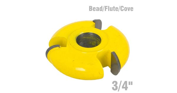 3 Wing Cutter 3/4' Bead/flute/cove product image