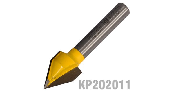 V-groove 1/2' X 5/8' 60 Degree 1/4' Shank product image