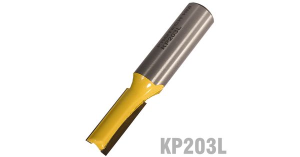 Straight Bit 3/8' (9.5mm) X 1'(25.4mm) Two Flute Long 1/2' Shank product image