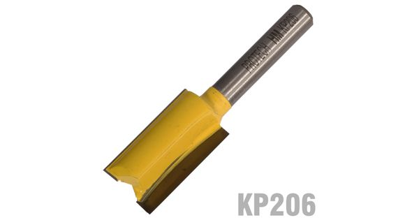 Straight Bit 9/16' (14.3mm) X 1'(25.4mm) Two Flute 1/4' Shank product image