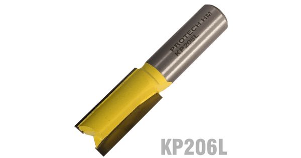 Straight Bit 9/16' (14.3mm) X 1 1/4'(31.8mm) Two Flute 1/2' Shank product image