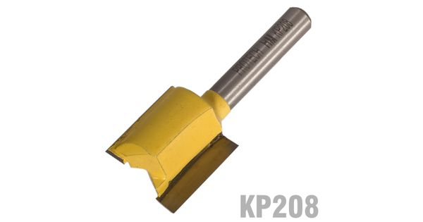 Straight Bit 3/4'(19mm) X 3/4'(19mm) Two Flute 1/4' Shank product image