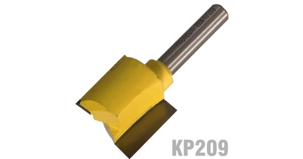 Straight Bit 7/8'(22.2mm) X 3/4'(19mm) Two Flute 1/4' Shank product image