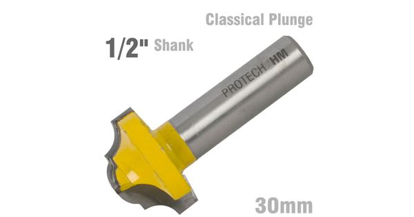 Classical Plunge Cutting 30mm 1/2' Shank product image