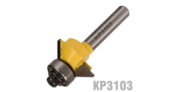 Bevel Trim 1/2' X 1/4' Bottom Bearing 45 1/4' Shank product image