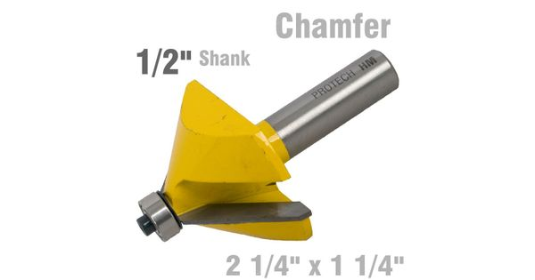Chamfer Bit 2 1/4' X 1 1/4' 1/2' Shank product image