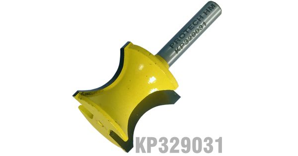External Bull Nose 1' (24.4mm) X 3/4' Half Radius Radius 3/16' 1/4' S product image