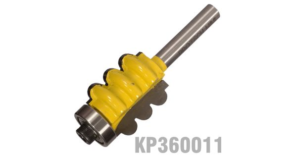 Triple Flute Bit 7/8' X 1' Two Flutes 1/4' Shank product image
