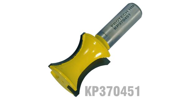 External Bull Nose 1' X 1' Half Radius 1/2' Shank product image