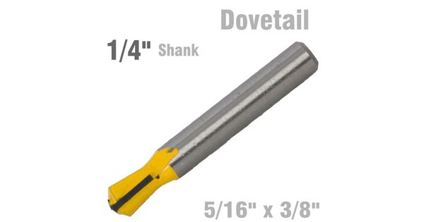 Dovetail Bit 5/16' X 3/8' 1/4' Shank product image