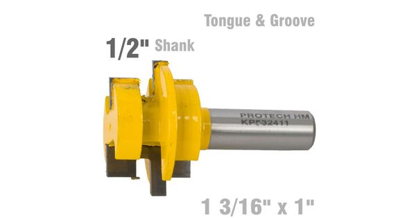 Tongue & Groove - Parallel 1 3/16' X 1' 1/2' Shank product image