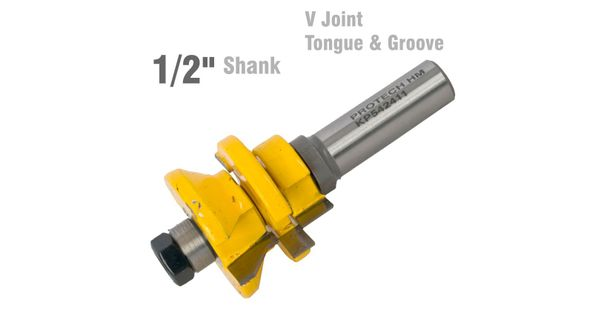 V Joint Tongue & Groove Assembly 1/2' Shank product image