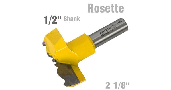 Rosette Bit 54mm (2 1/8'cutting Diameter) 1/2' Shank 601201 product image