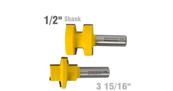 Glue Joint Set 38mm X 28mm 2 Piece Set 1/2' Shank product image