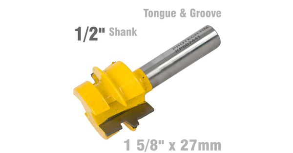 Tongue And Groove Taper (wedge Taper) 1 5/8' X 27mm 1/2' Shank product image