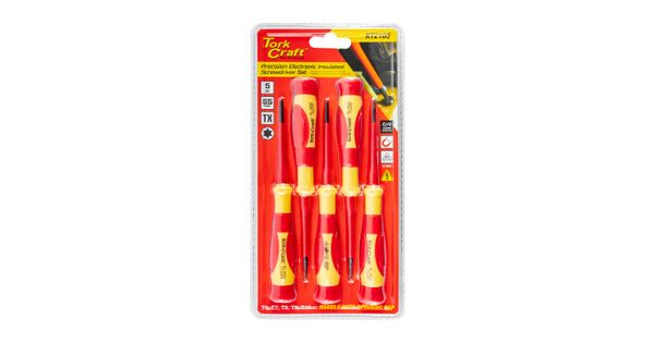 5pc Precision Electronic Insulated Screwdriver Set product image