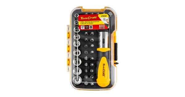 Screwdriver Ratchet Bit Set 37pc product image