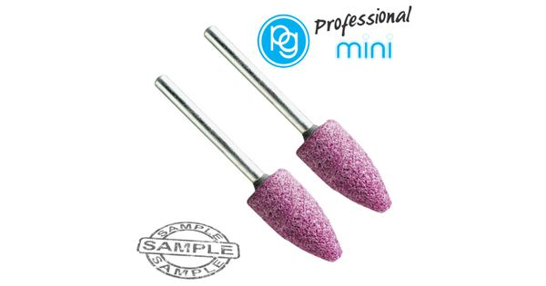 Ruby Grinding Stones 10x20mm. Bullet.sh3mm.2pcs product image