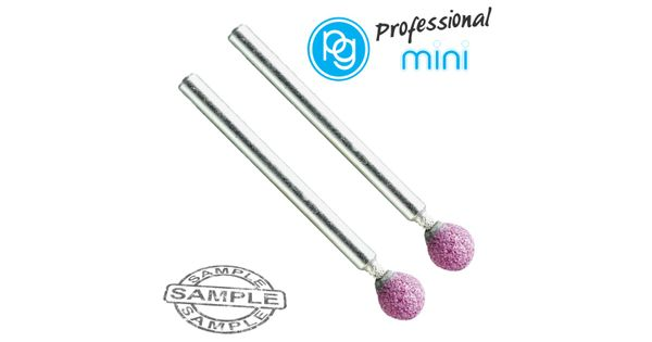 Ruby Grinding Stones 6mm.ball.sh3mm.2pcs product image
