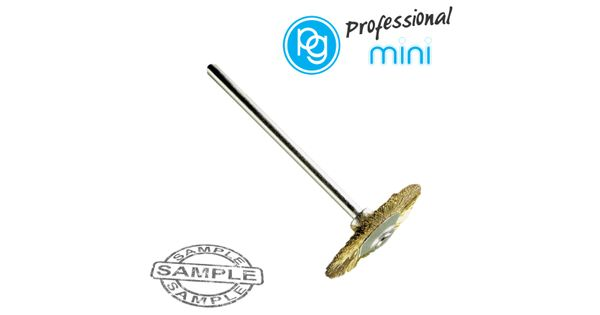 Brass Wheel Brush 21mm. Sh. 2.35mm product image