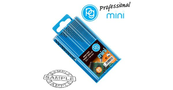 Hss Twist Drill Bit Kit.0.3mm-1.6mm.20pcs product image