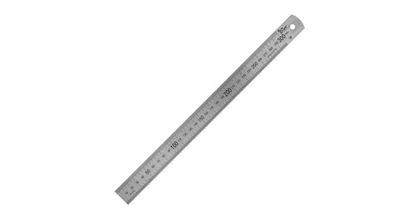 Stainless Steel 300x25x1.0mm Ruler product image