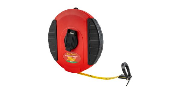 Measuring Tape Fiberglass 30m X 13mm Heavy Duty Abs Case product image