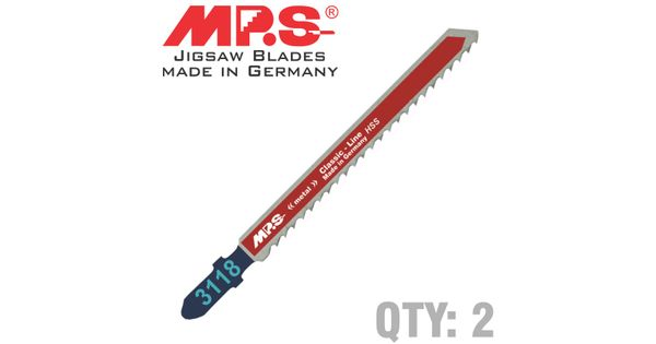 Jigsaw Blade Alum./plas. 100mm 8tpi T-sh. T127d product image