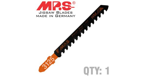Jigsaw Blade Tungsten Tip T-shank 6tpi 100mm 1/pack T141hm product image