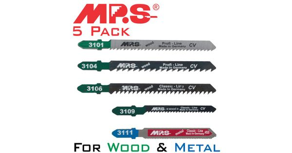 Jigsaw Blade Set 5piece T-shank product image