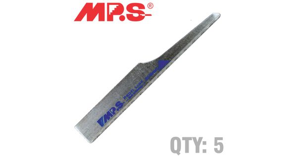 Jigsaw Blade For Airtool 0.5mm-1mm 5 Pack 32tpi Body Saw product image