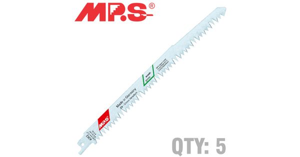 Sabre Saw Blade 230mm 5tpi 5/pack Wood Cutting Fast Cut product image