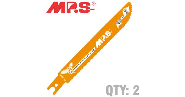 Sabre Saw Metal&wood 150mm Multicutter U-shank 10&14tpi 2/pk product image
