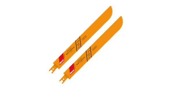 Sabre Saw Metal&wood 230mm Multicutter U-shank 14tpi 2/pk product image