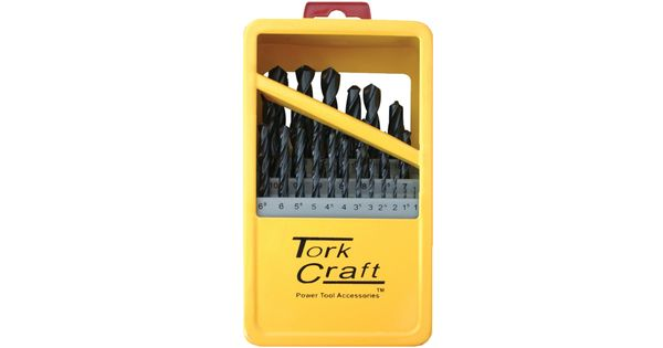 Drill Bit Set 25pce Roll Forged Metal Case product image