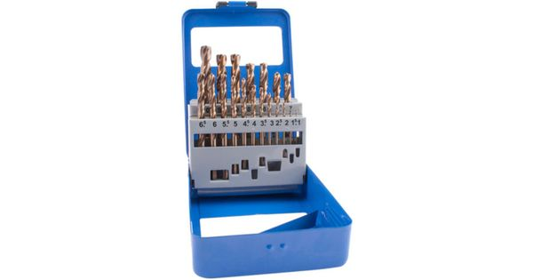 Drill Bit Set 19pcs 1-10mm X 0.5mm Turbo Point product image