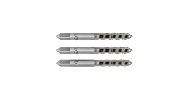 Taps Carb.steel 6x1.0mm 3/pack product image