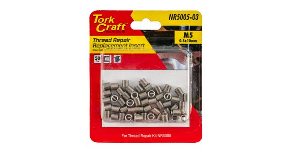 Thread Repair Kit M5 X 0.8 X 2.0d Repl. Inserts For Nr5005 product image