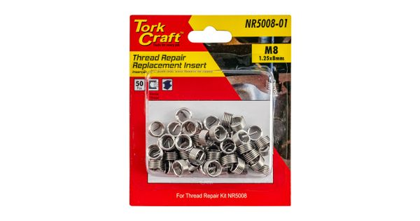 Thread Repair Kit M8 X 1.25 X 1.0d Repl. Inserts For Nr5008 product image