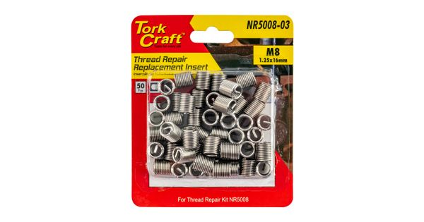 Thread Repair Kit M8 X 1.25 X 2.0d Repl. Inserts For Nr5008 product image