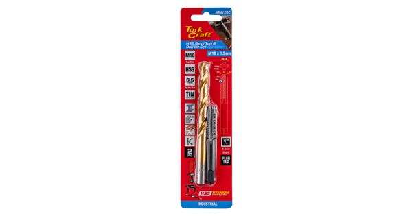 Tap Hss 10x1.5 & Drill 8.5mm 2pc Set product image