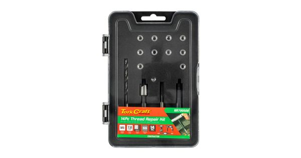 Thread Repair Kit 14pc M5 X 0.8 X 7.6mm Flange Insert product image