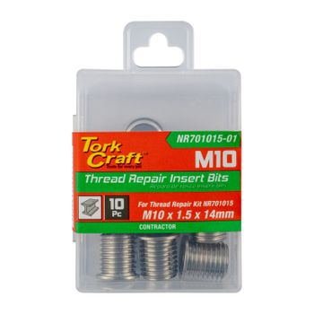 Thread Repair Kit 14pc M10 X 1.5 X 14mm Flange Insert product image