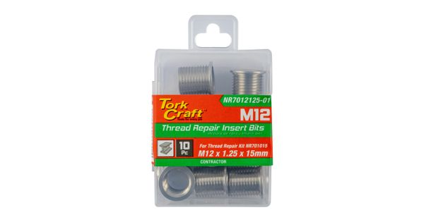 Repl. Insert 10pc M12 X 1.25 X 15mm S/steel For Nr7012125 product image