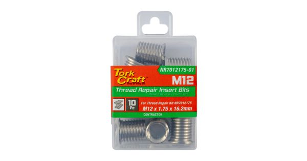Repl. Insert 10pc M12 X 1.5 X 9.2mm S/steel For Nr701215 product image