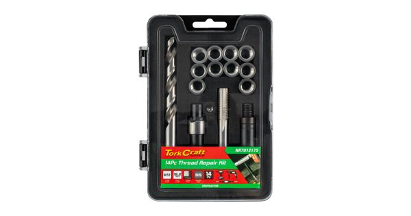 Thread Repair Kit 14pc M12 X 1.75 X 16.2mm Flange Insert product image