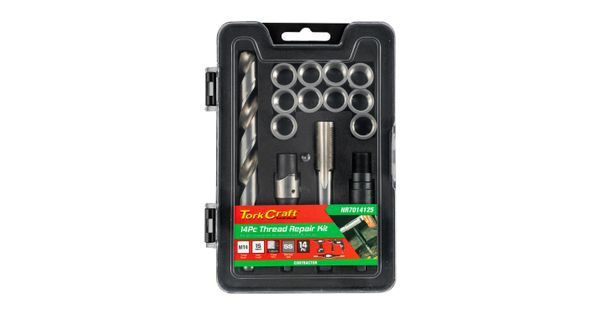 Thread Repair Kit 14pc M14 X 1.25 X 15mm Flange Insert product image